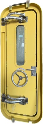 QUICK OPENING AND CLOSING ALUMINUM ALLOY SLIDING WEATHER TIGHT DOOR
